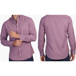 TailorByrd Youth Textured Melange SPF 30 Long Sleeve Shirt L (14/16)